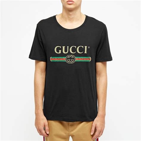 gucci t shirt fake boys|vintage Gucci logo t shirt.